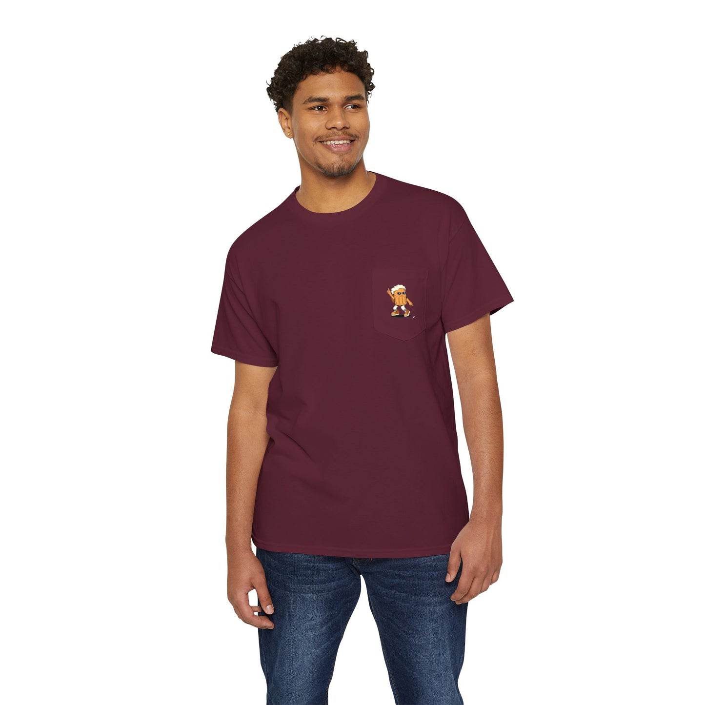 Busy Saturday Heavy Cotton Pocket Tee -