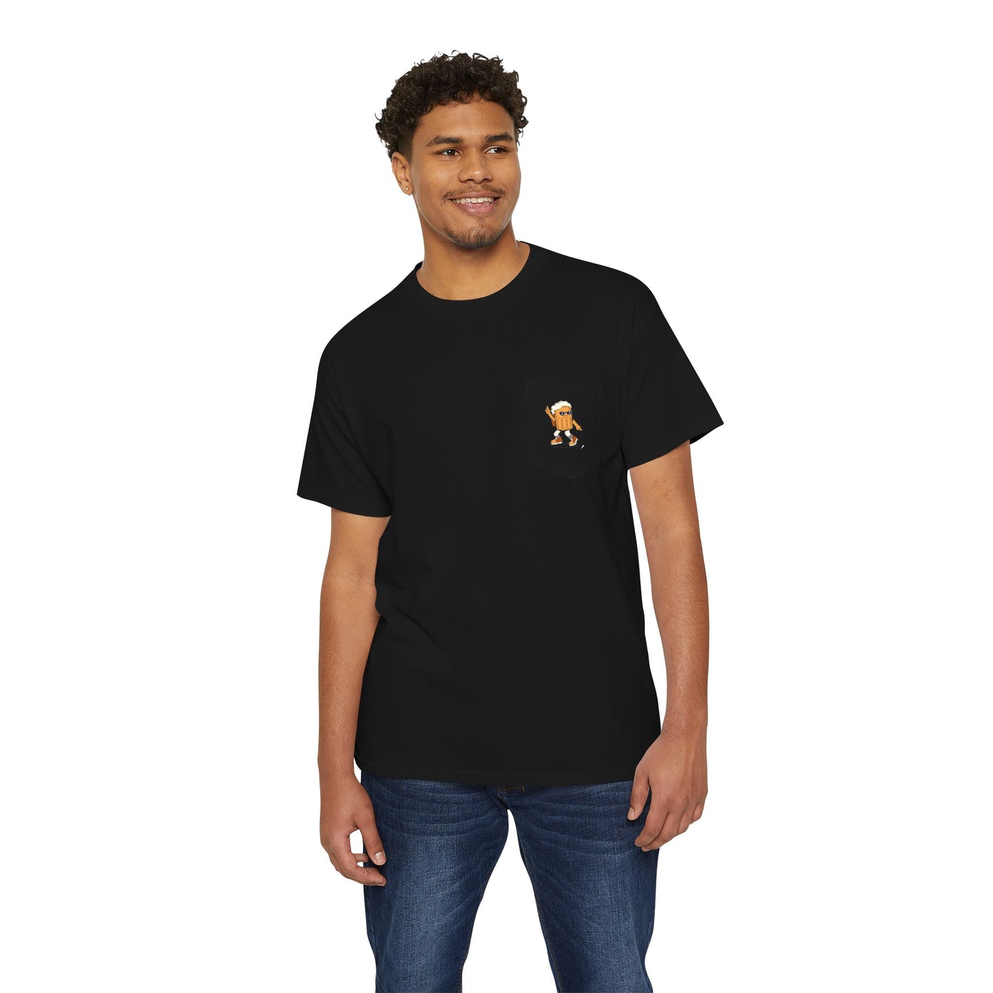 Busy Saturday Heavy Cotton Pocket Tee -