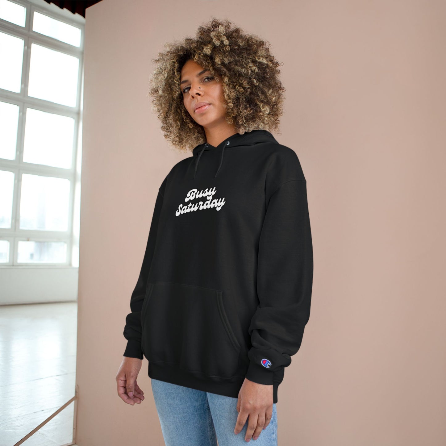 Busy Saturday x Champion Mothers Day Hoodie