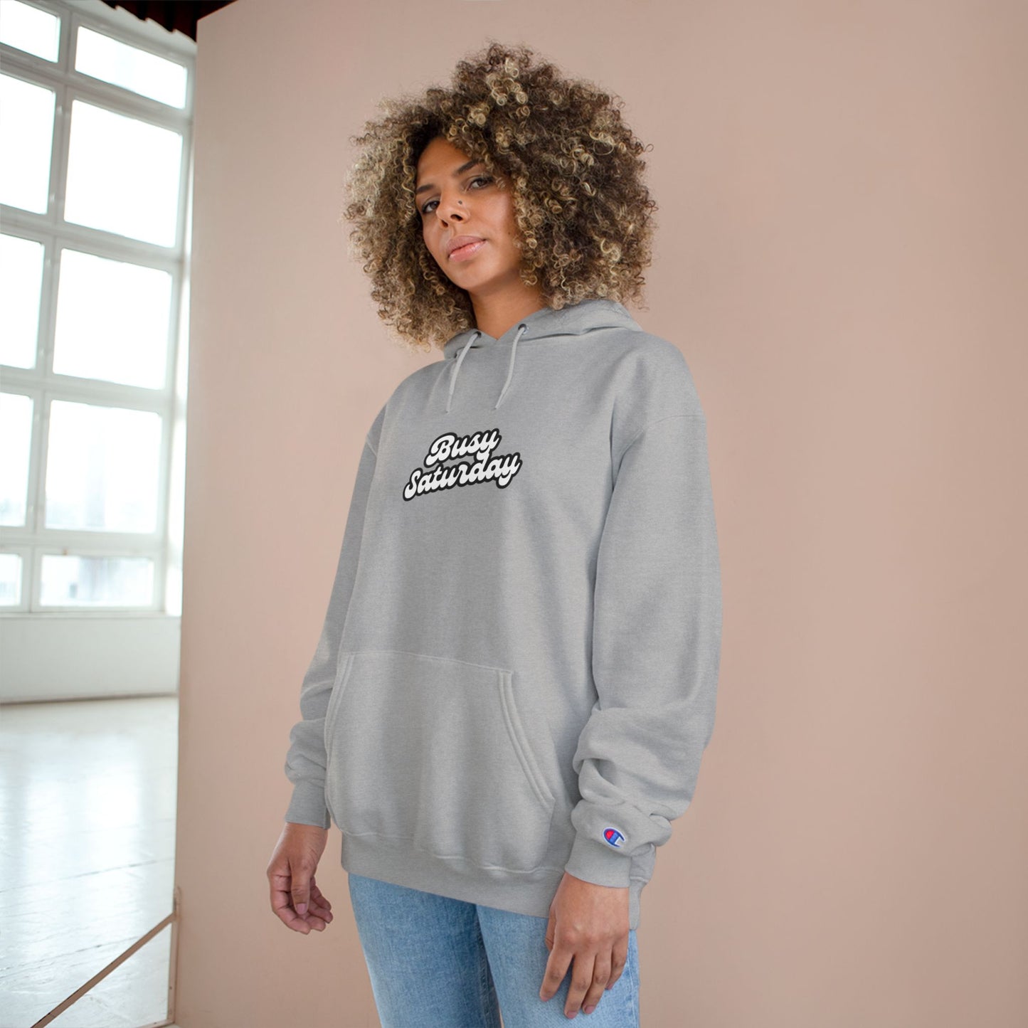 Busy Saturday x Champion Mothers Day Hoodie