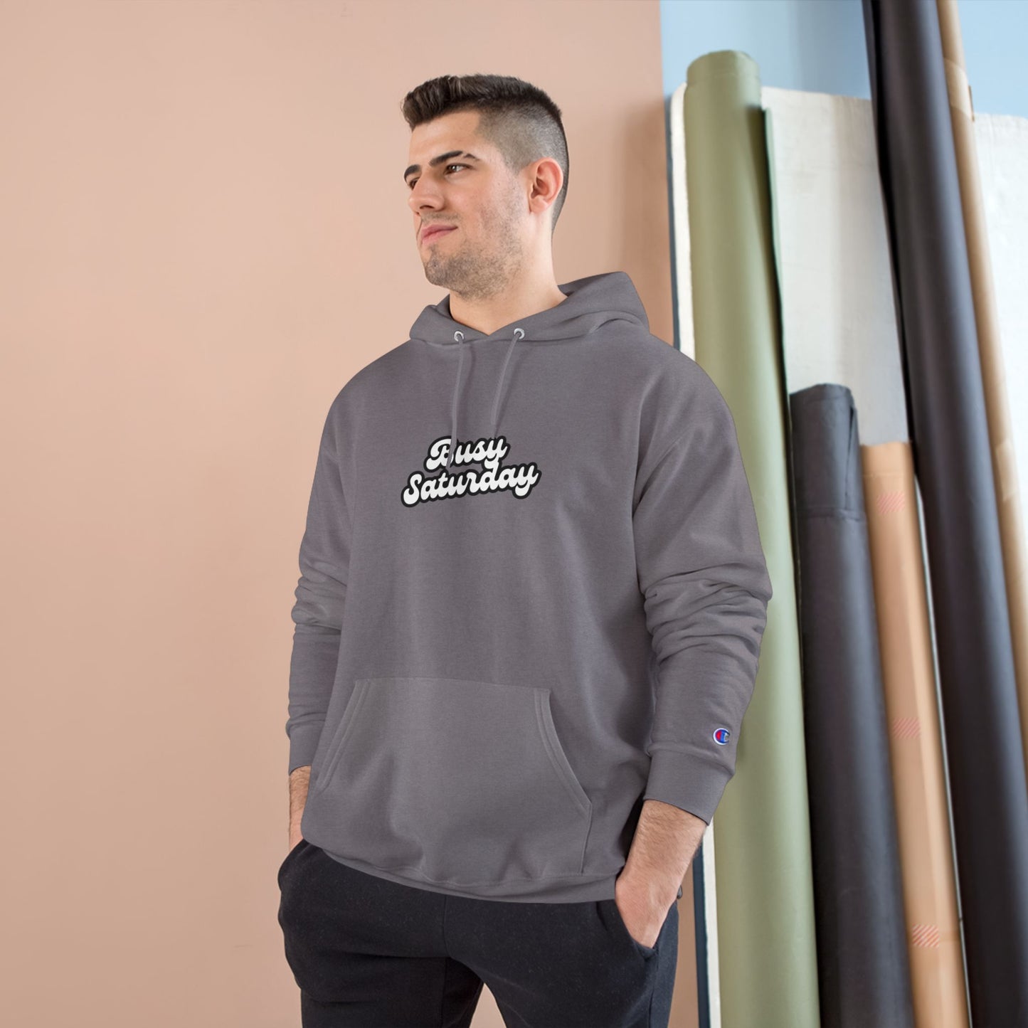 Busy Saturday x Champion Mothers Day Hoodie