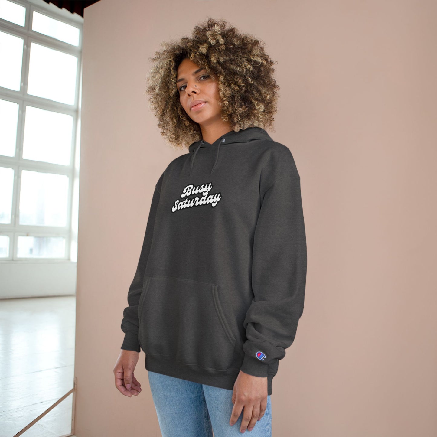 Busy Saturday x Champion Mothers Day Hoodie